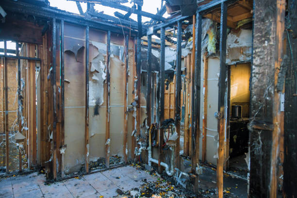 Professional Fire Damage Removal technician working in Parker Ford, PA